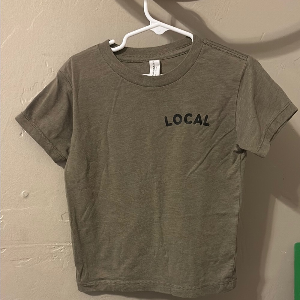 Bella Canvas Kids Olive Graphic Tee
